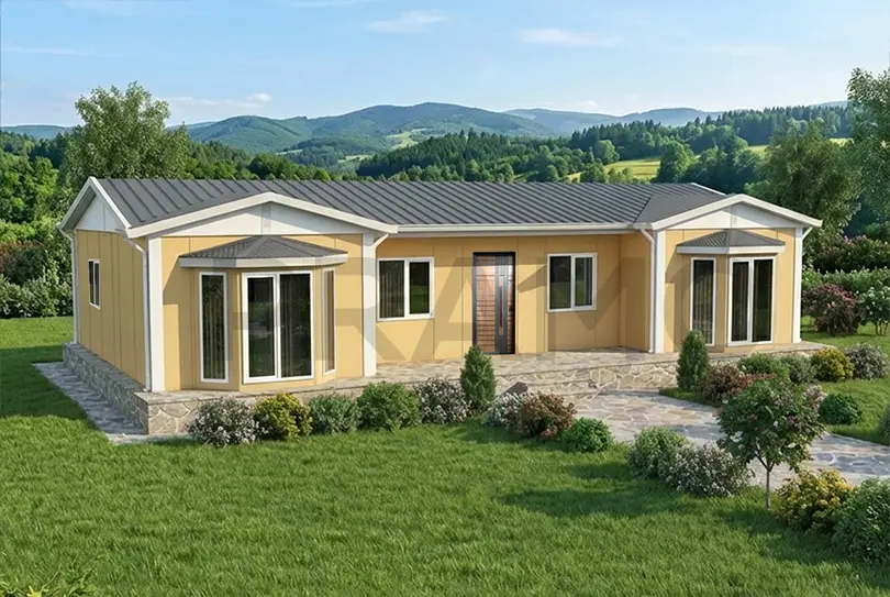 100 m2 Tek Katlı Prefabrik Ev