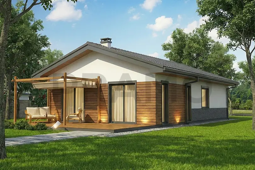 113 m2 Tek Katlı Hafif Çelik Ev