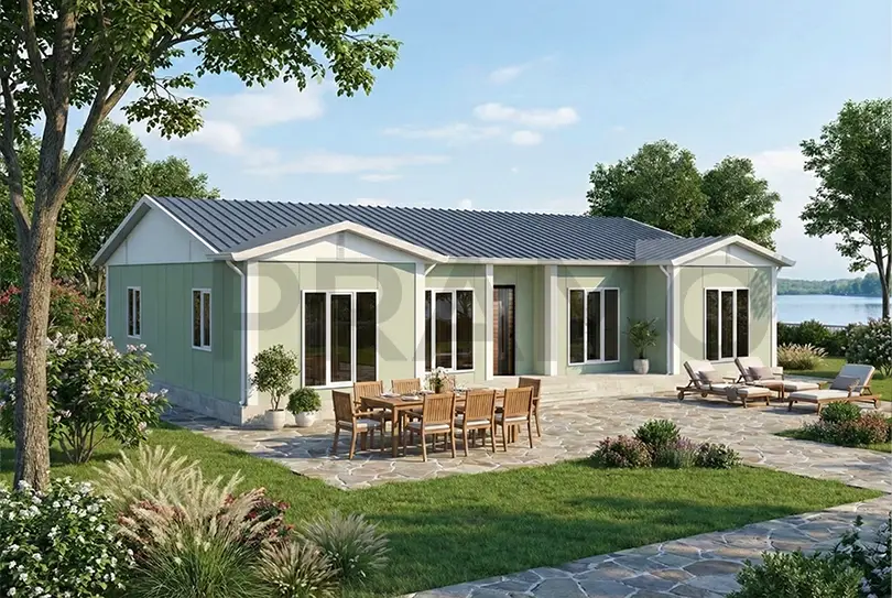 129 m2 Tek Katlı Prefabrik Ev