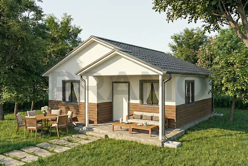 61 m2 Tek Katlı Hafif Çelik Ev