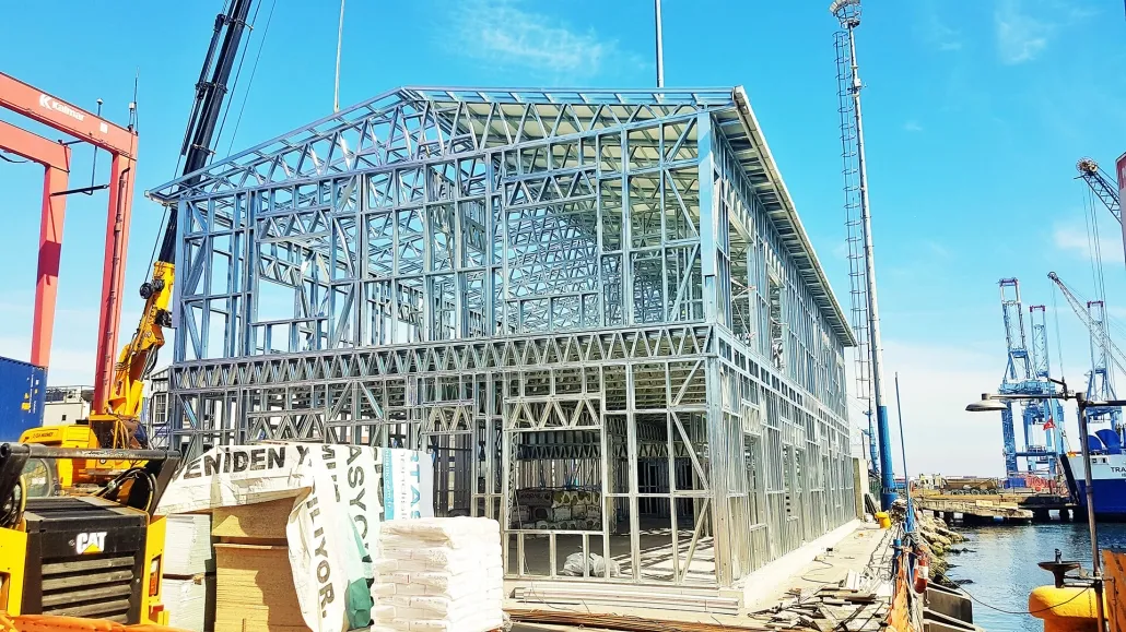 hafif çelik bina pramo