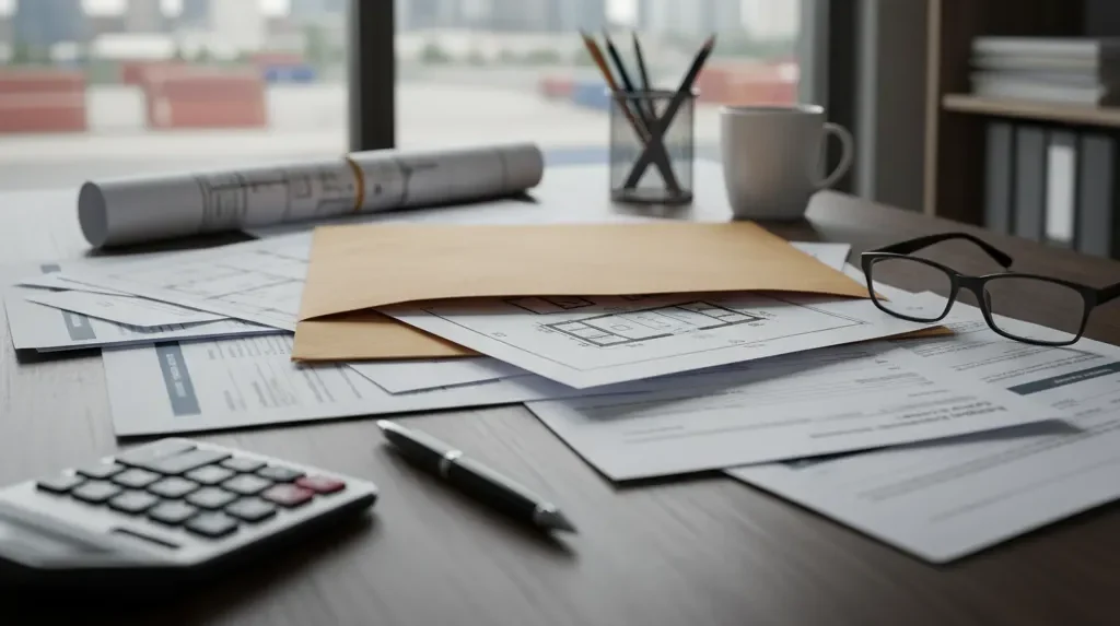 prefabrik ev için gerekli detaylı bölge