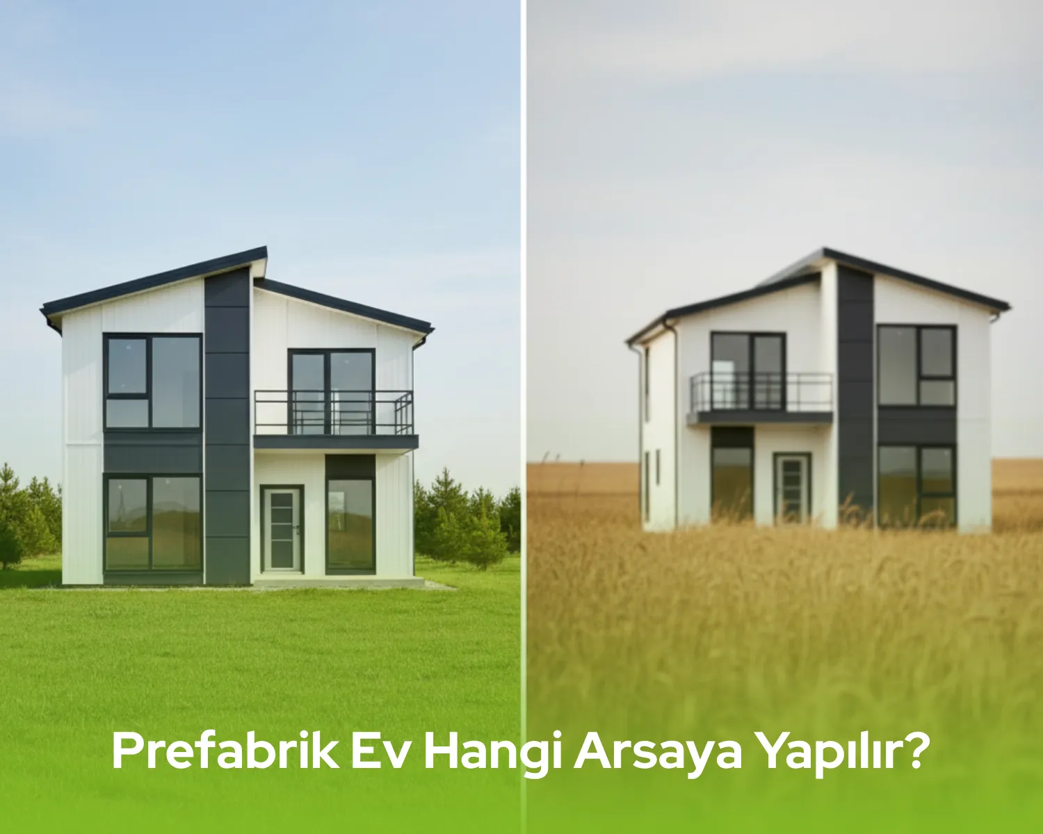 Prefabrik Ev Hangi Arsaya Yapılır ?
