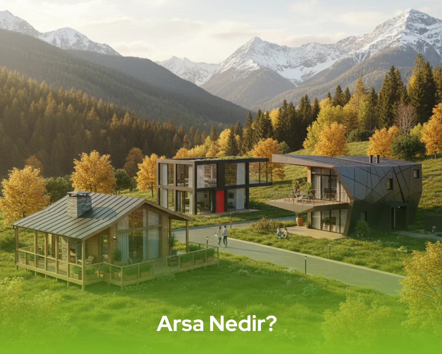 Dayanıklı hafif çelik ev projeleri ile arsa nedir yatırımı.