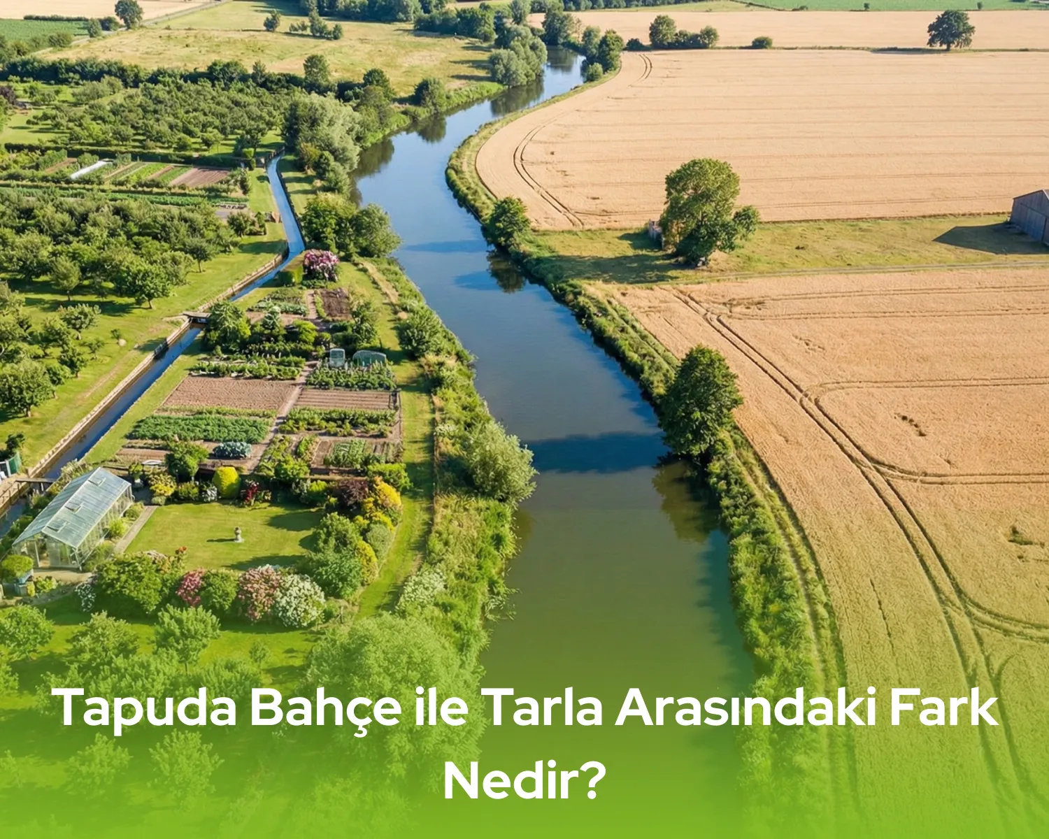 Yasal prosedürlerde sorun yaşamamak için tapuda bahçe ile tarla arasındaki fark nedir ve Pramo uzman desteği