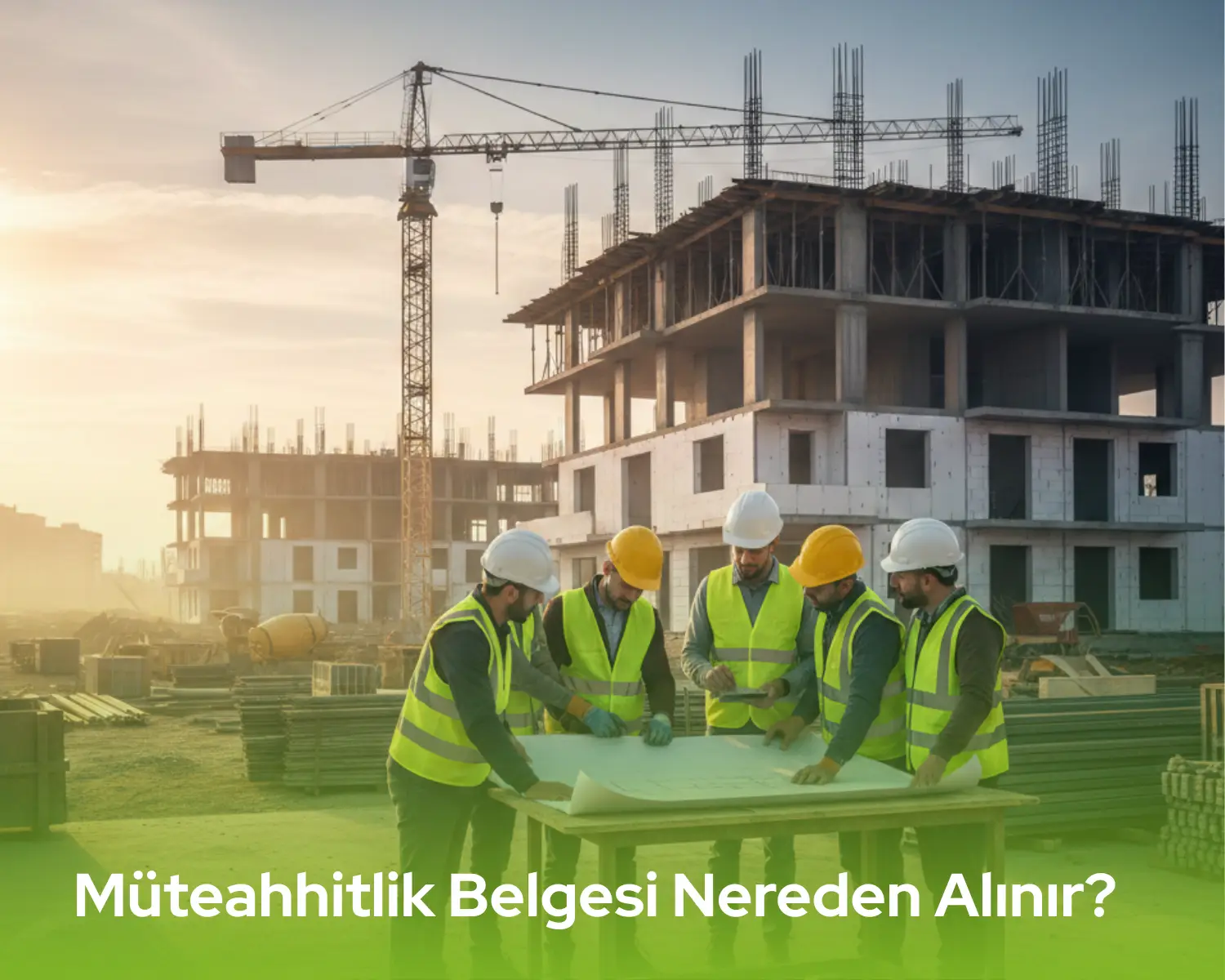 Müteahhitlik belgesi süreçlerini tamamlayın ve hayalinizdeki projeyi yasal güvenceyle hayata geçirin.