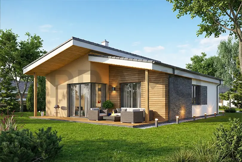 86 m2 Tek Katlı Hafif Çelik Ev