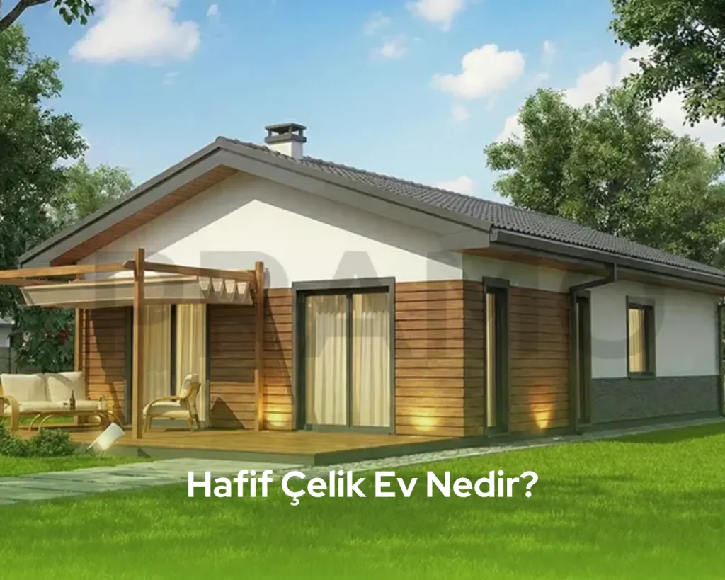 Deprem direnci yüksek hafif çelik ev nedir? Çelik karkas montaj aşaması.