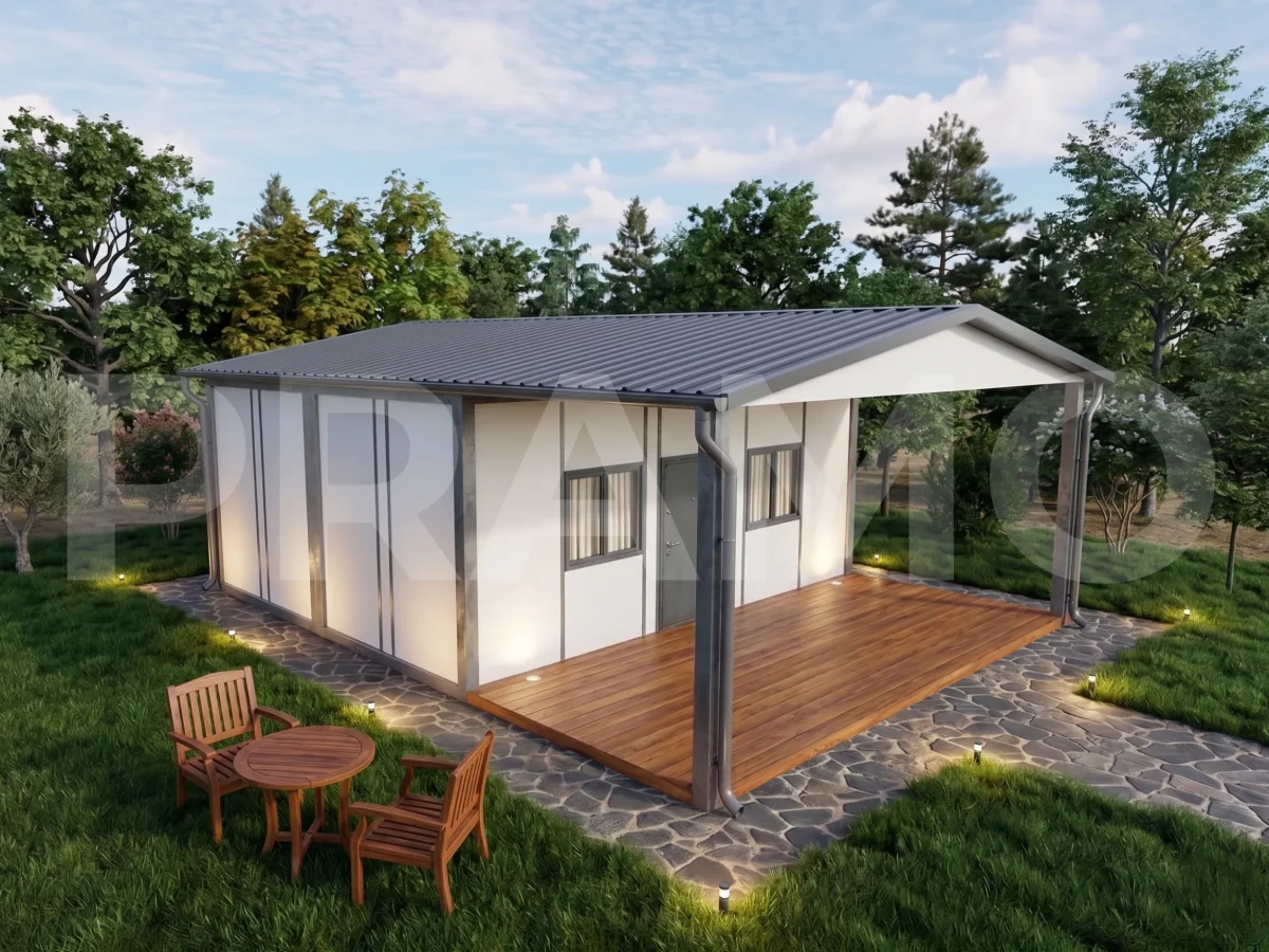 63m² Tek Katlı Konteyner Ev