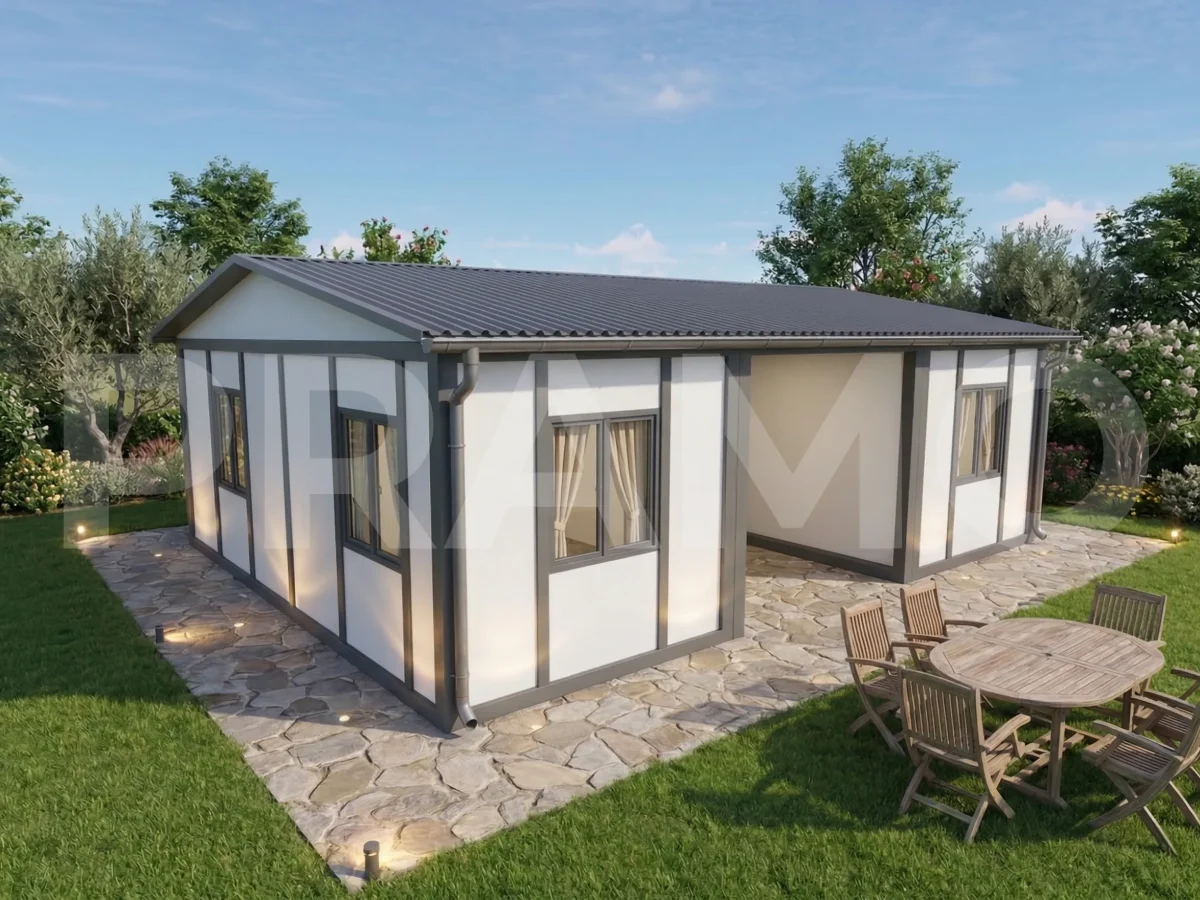 63m² Tek Katlı Konteyner Ev
