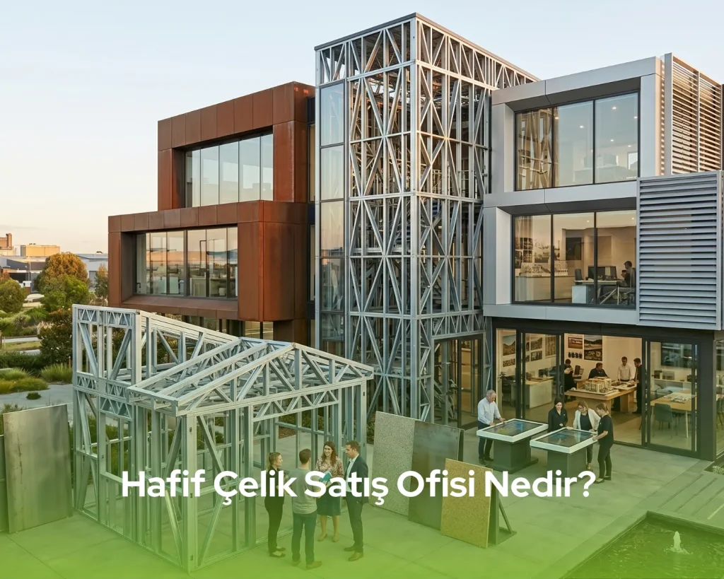 Gayrimenkul projeleri için taşınabilir ve estetik çözüm; Hafif Çelik Satış Ofisi Nedir ve maliyet avantajları için web sitemizi ziyaret edin.