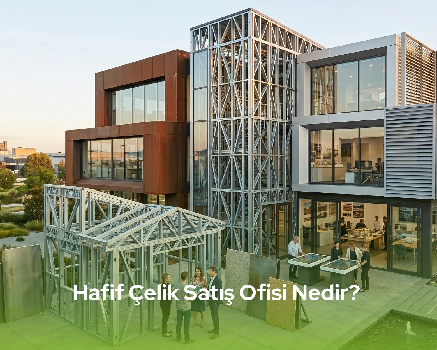 Gayrimenkul projeleri için taşınabilir ve estetik çözüm; Hafif Çelik Satış Ofisi Nedir ve maliyet avantajları için web sitemizi ziyaret edin.