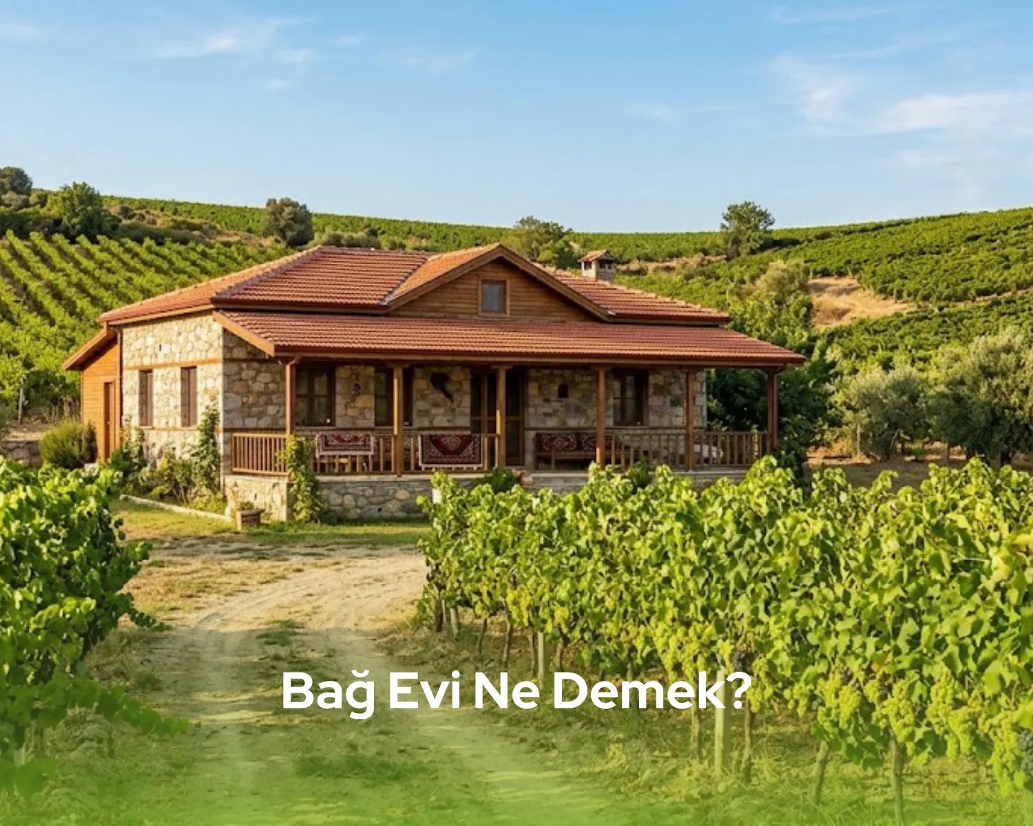Bağ evi ne demek öğrenin ve Pramo modern bağ evi modellerini keşfedin!