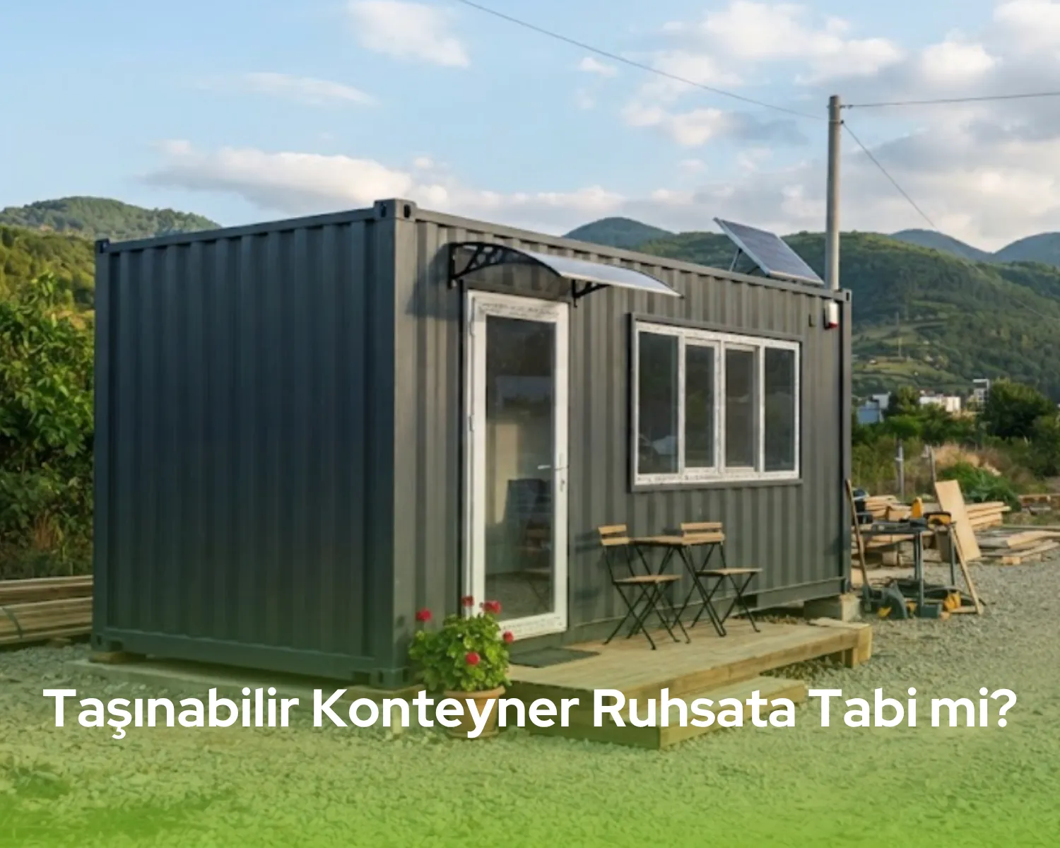 Taşınabilir konteyner ruhsata tabi mi sorusunu keşfedin, Pramo konteyner çözümleriyle güvenli yapı seçeneklerini inceleyin.
